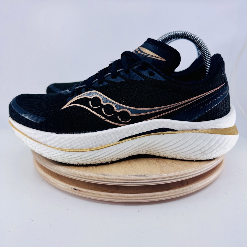 Saucony Endorphin Speed 3 Shoes Womens 9 Black Running Athletic Sneakers